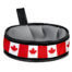 Trail Buddy Collapsible Dog Travel Bowl - Canada Maple Leaf