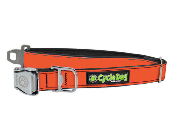 Orange MAX Reflective Dog Collar