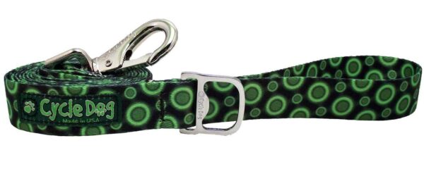 Ecoweave Green SpaceDots Dog Leash