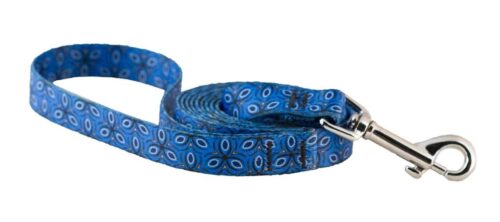 Small Ecoweave-Blue Tri-Style Dog Leash