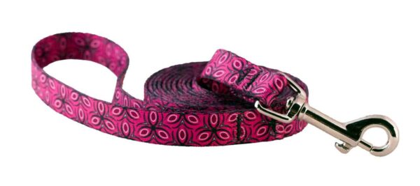 Small Ecoweave-Fucshia Tri-Style Dog Leash