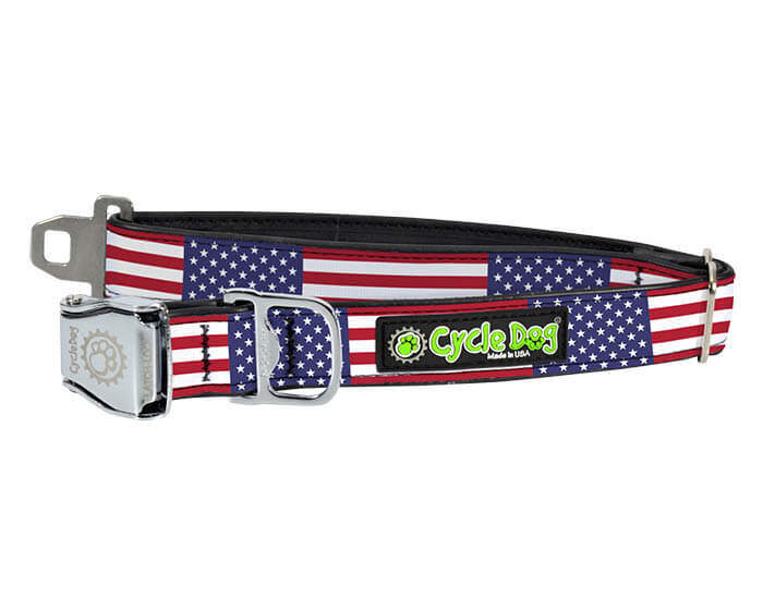 Stars And Stripes Patriotic Dog Collar