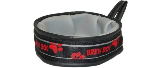 Trail Buddy Collapsible Dog Travel Bowl - Brew Dog
