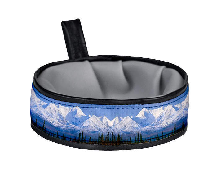 Trail Buddy Collapsible Dog Travel Bowl - Mountain Life