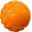 High Roller Dog Ball - Orange, Large