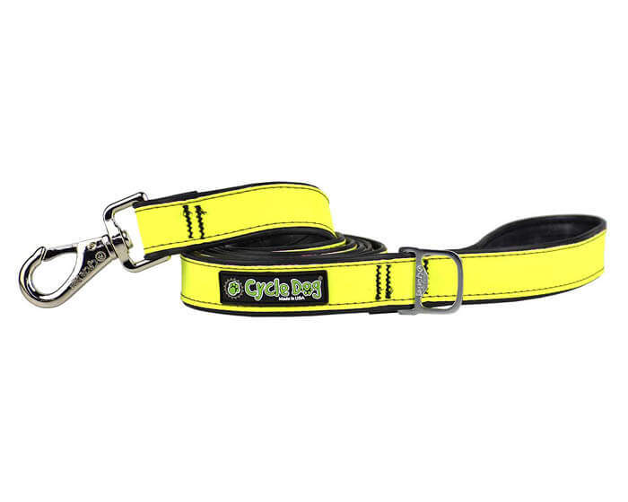 Neon Yellow MAX Reflective Dog Leash