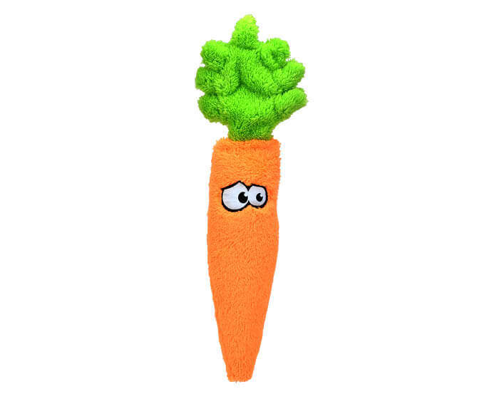Duraplush® Carrot Dog Toy - Cycle Dog-Earth Friendly Pet Company