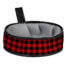 Trail Buddy Collapsible Dog Travel Bowl - Red Plaid