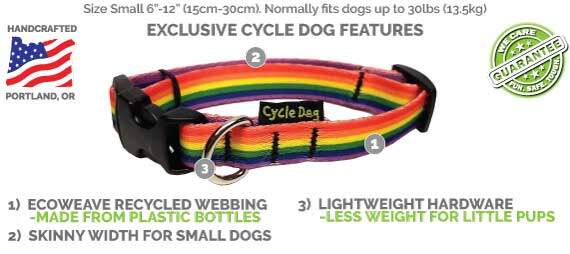 Rainbow Pride Dog Collar