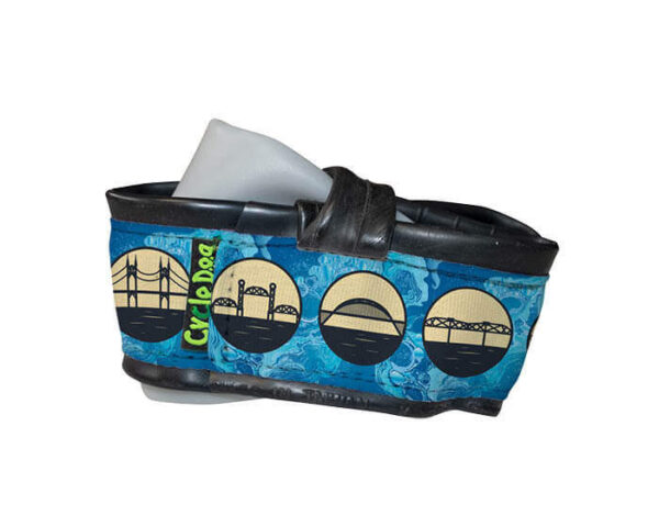 Trail Buddy Collapsible Dog Travel Bowl - Portland Bridges