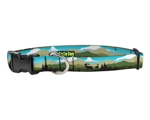 Small Ecoweave Elk Ridge Dog Collar
