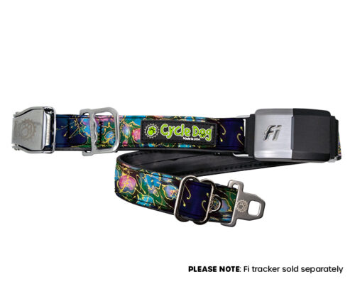Fi Compatible Mushrooms Dog Collar