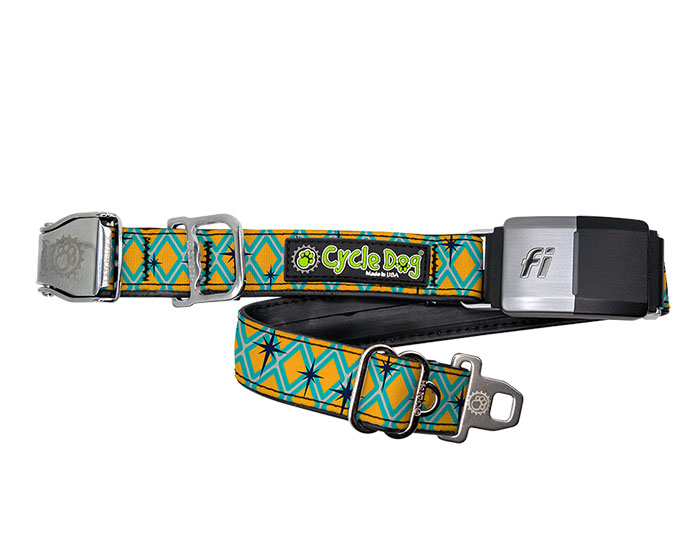 Fi-YellowStarburst - Cycle Dog-Earth Friendly Pet Company