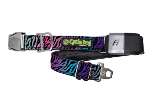 Fi Compatible Zebra Dog Collar