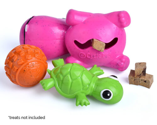 Small Dog Toy Bundle - 57pcs treats not included
