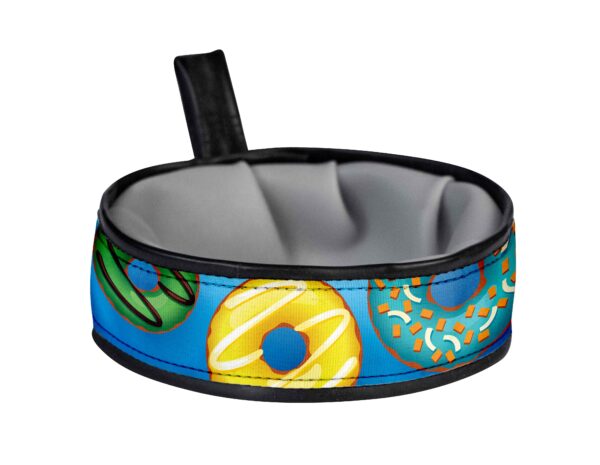 Trail Buddy Collapsible Dog Travel Bowl - Donut