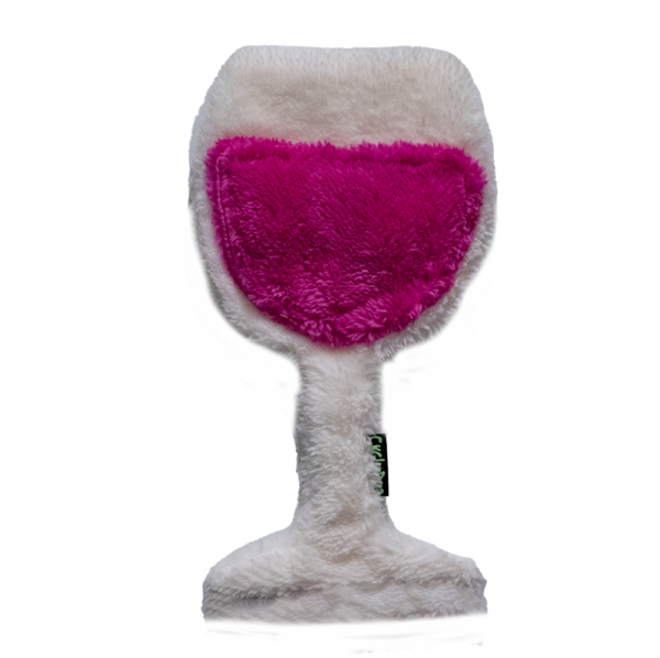 Duraplushn Dog Toy wine pink
