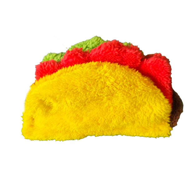 Duraplush Taco Dog Toy Taco