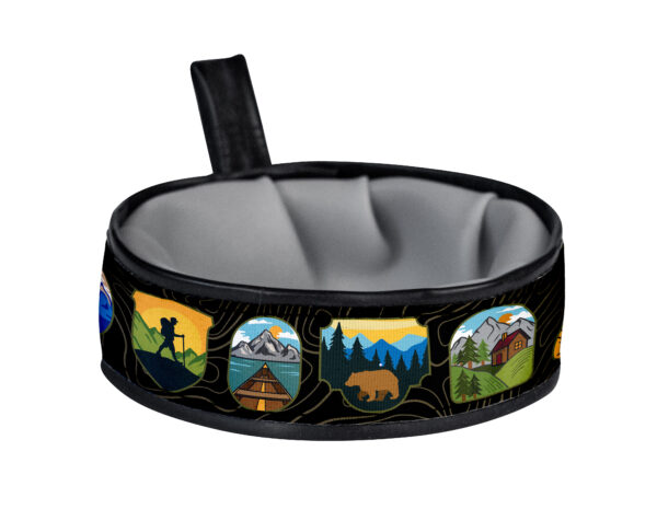 Trail Buddy Collapsible Dog Travel Bowl - National Parks